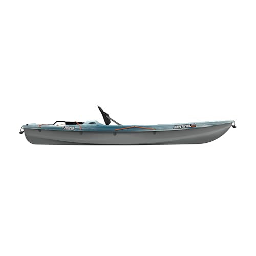 Pelican Sentinel 100X 9′6″ Sit-On-Top Fishing Kayak – Lightweight HDPE Angler Kayak with ERGOLounge™ Seating & ExoPak™ Storage (Forest Mist) - Image 10
