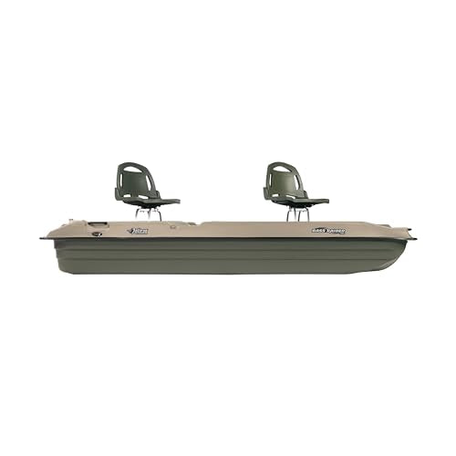 Pelican Bass Raider 10E 10.2 ft Angler Fishing Boat – RAM-X™ Hull, Pre-Wired, 600 lb Capacity - Image 3
