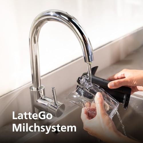 Philips Series 5400 LatteGo Fully Automatic Coffee Machine – 12 Drinks, TFT Touch Display, Built-in Grinder, EP5441/50 Black - Image 15