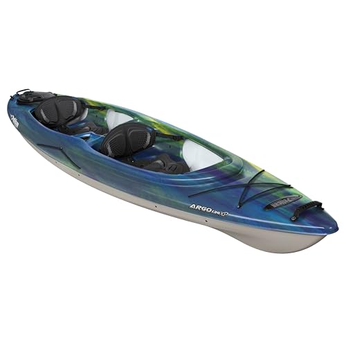Pelican Argo 136XP 13′ Sit-In Tandem Kayak – Lightweight Ram-X™ Hull & ERGOFIT™ Seating (Cloud) - Image 8