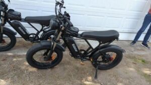 Ridstar Q20 20″ Fat-Tyre Electric Dirt Bike – Peak 1500 W motor, 48 V 15.6 Ah battery (30-75 mi range), 30 mph top-speed photo review