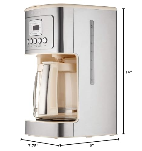 Cuisinart DCC-3200P1 14-Cup Programmable Coffee Maker – Stainless Steel Drip Machine with Brew Strength Control, Glass Carafe, 1–4 Cup Setting & Auto Shut-Off - Image 47