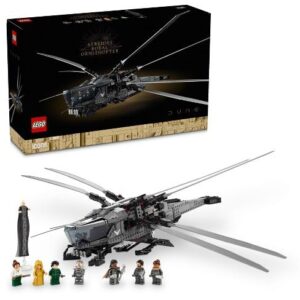 LEGO Icons Dune Atreides Royal Ornithopter 10327 Building Set for Adults, Collectible Sci-Fi Display Model with 8 Minifigures, Gift Idea for Dune Movie Fans photo review