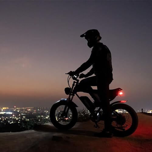 Ridstar Q20 20″ Fat-Tyre Electric Dirt Bike – Peak 1500 W motor, 48 V 15.6 Ah battery (30-75 mi range), 30 mph top-speed - Image 15