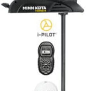 Minn Kota 1358805 Terrova 55 lb Thrust i-Pilot + Bluetooth Trolling Motor, 54″ Shaft (No Foot Pedal)