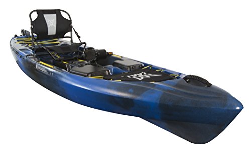 Perception Pescador Pilot 12 Sit-On-Top Fishing Kayak – Pedal Drive, Adjustable Frame Seat & Tackle Storage (12′, Dapper) - Image 15