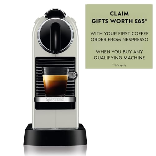 Nespresso CitiZ & Milk EN267.WAE – 19-Bar Capsule Espresso & Cappuccino Maker with Built-In Aeroccino3, 2 Cup Sizes, Welcome Set (White) - Image 14