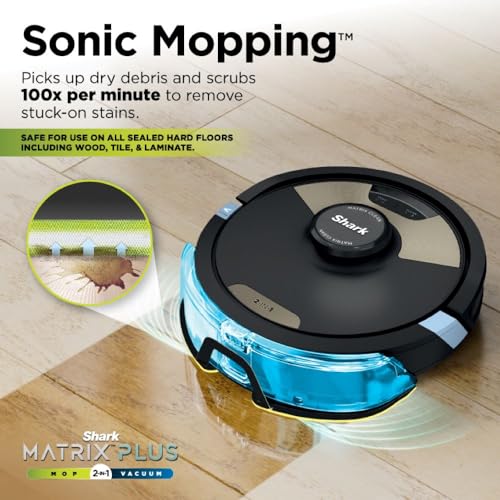 Shark AV2501S AI Ultra Robot Vacuum with HEPA Self-Empty Base, Matrix Clean Navigation, 30-Day Bagless Capacity, Smart Mapping, Voice/App Control, Perfect for Pet Hair & All Floors, Dark Grey - Image 5