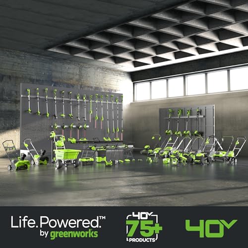 Greenworks 40V Cordless Electric Lawn Mower – 16″ (40.6 cm) Deck, 4.0 Ah Battery, 45 Min Runtime - Image 45