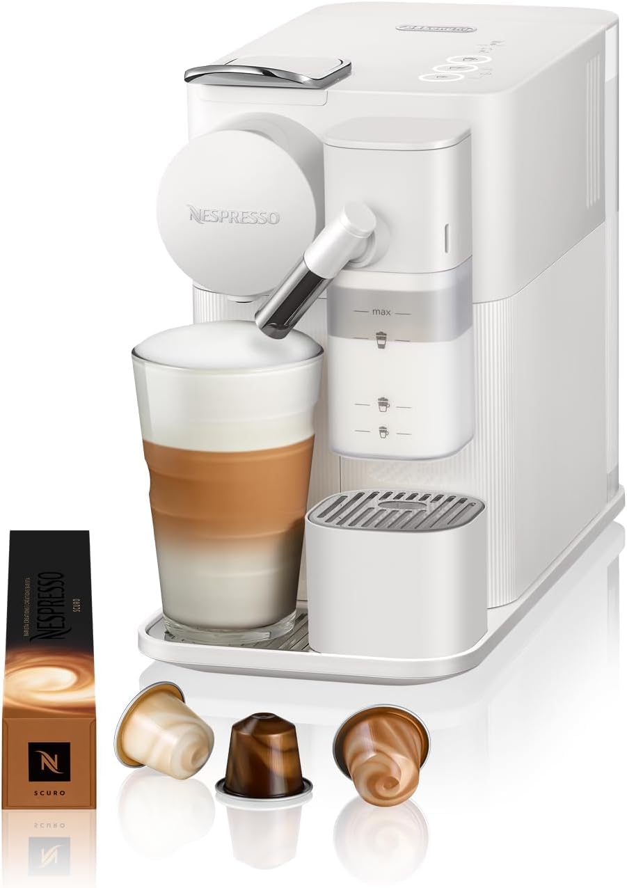De’Longhi Lattissima One Evo EN510.B – Single-Serve Capsule Coffee Machine with Fresh Milk System, 19-Bar Pump & 3 One-Touch Recipes (Black) - Image 2