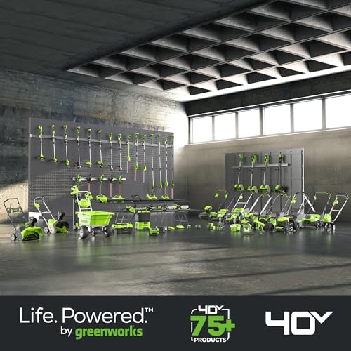 Greenworks 40V Cordless Electric Lawn Mower – 16″ (40.6 cm) Deck, 4.0 Ah Battery, 45 Min Runtime - Image 31