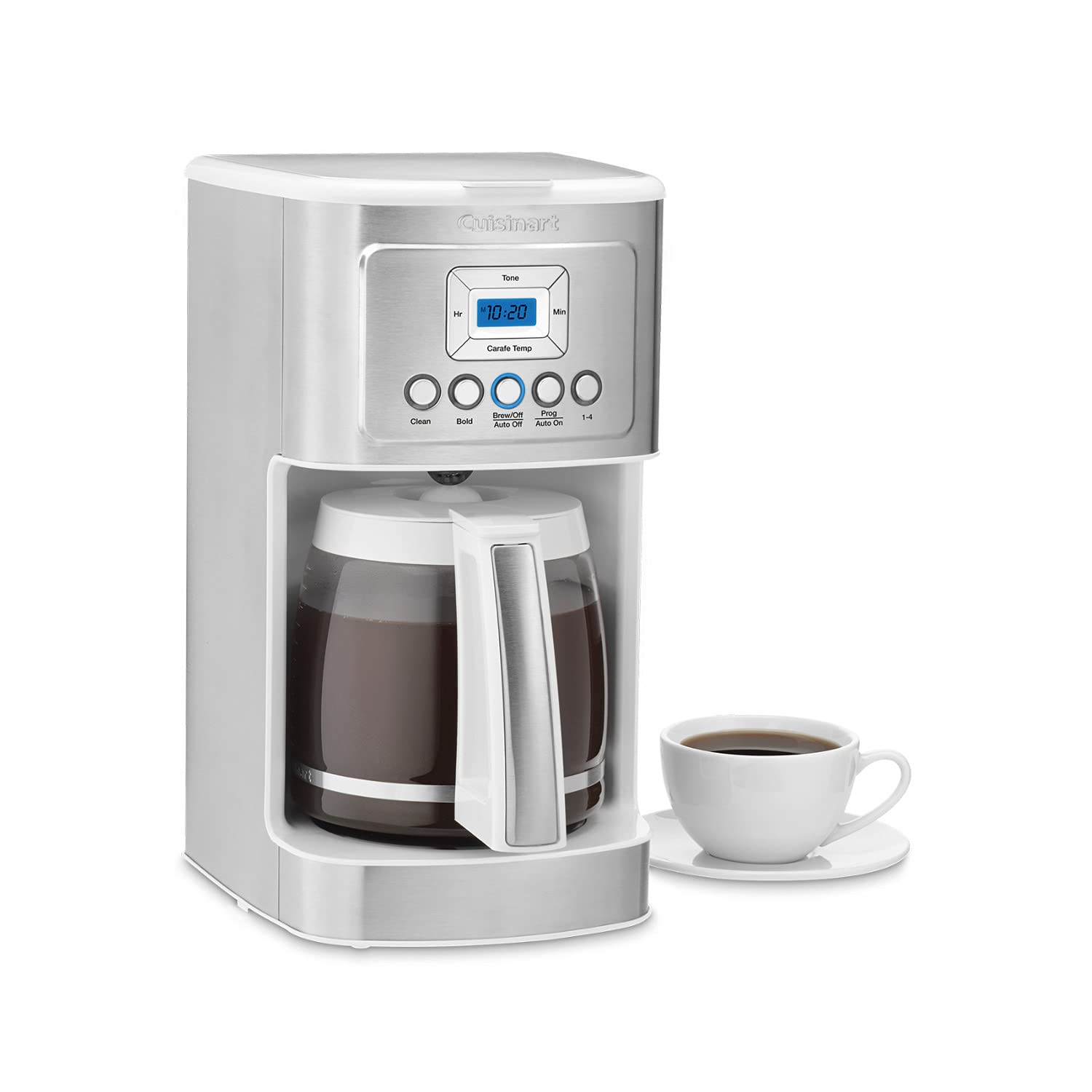 Cuisinart DCC-3200P1 14-Cup Programmable Coffee Maker – Stainless Steel Drip Machine with Brew Strength Control, Glass Carafe, 1–4 Cup Setting & Auto Shut-Off - Image 12