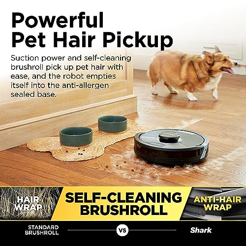 Shark Matrix Plus 2-in-1 Robot Vacuum & Mop with Sonic Mopping, Matrix Clean Navigation, Self-Empty HEPA Base, Precision Mapping, CleanEdge Technology, Pet Hair Removal, WiFi/App Control, RV2610WA - Image 19