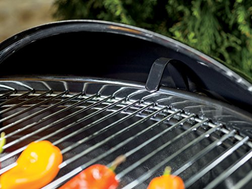 Weber Original Kettle Premium Charcoal Grill – 22-Inch Black BBQ with Hinged Cooking Grate, One-Touch Cleaning System, Heat Retention Lid, and Built-In Thermometer - Image 29