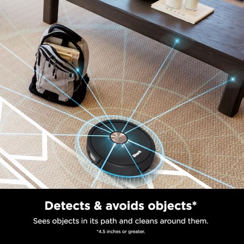Shark AV2501AE AI Ultra Robot Vacuum with XL HEPA Self-Empty Base – 60-Day Capacity, Smart Mapping, LIDAR Navigation, Alexa Control, Perfect for Pet Hair, Carpet & Hard Floor, Bagless, Black - Image 32
