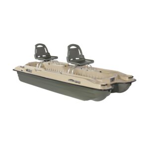 Pelican Bass Raider 10E 10.2 ft Angler Fishing Boat – RAM-X™ Hull, Pre-Wired, 600 lb Capacity
