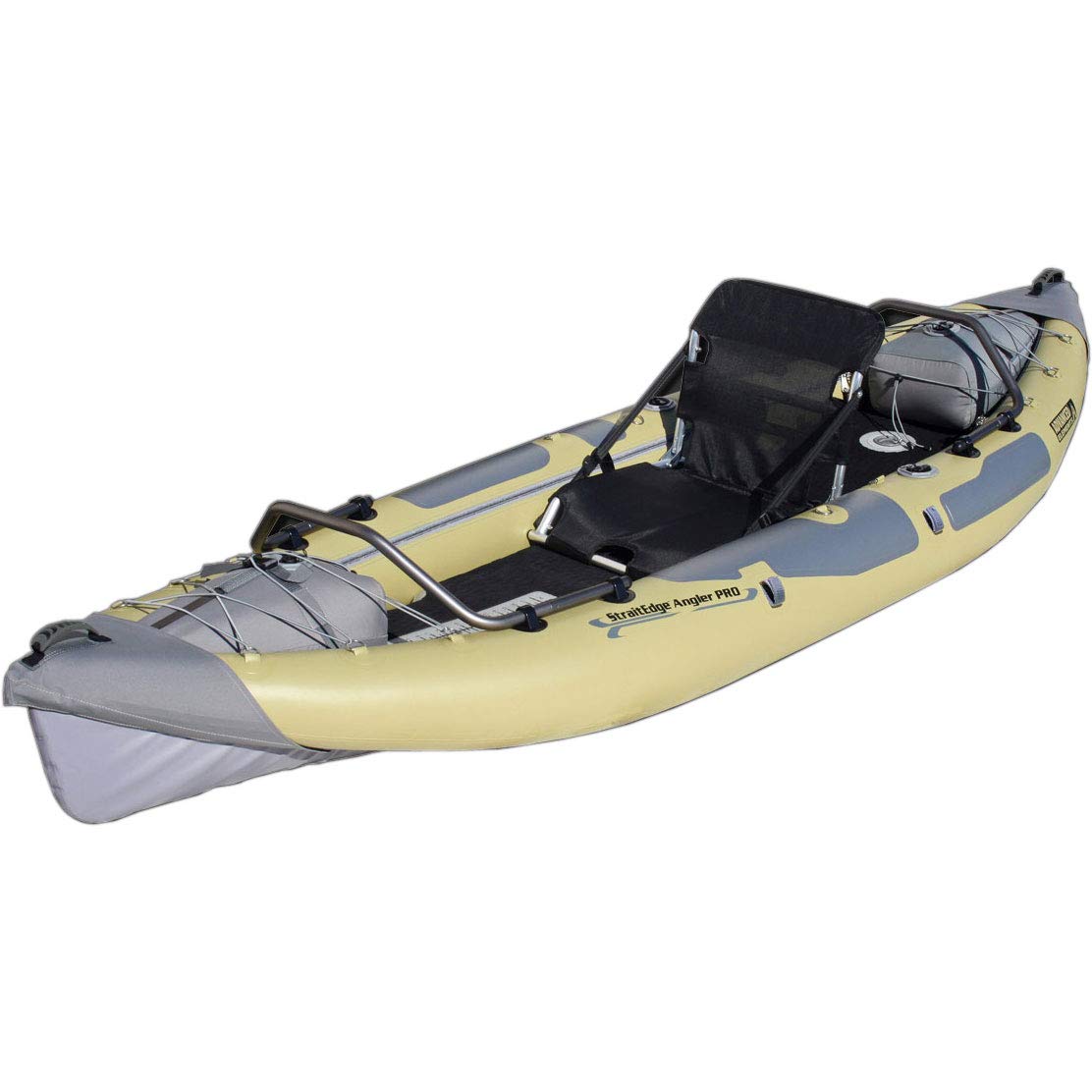 Advanced Elements StraitEdge Angler – 10’6″ Inflatable Fishing Kayak with AirFrame PRO Seat & Accessory Frame System
