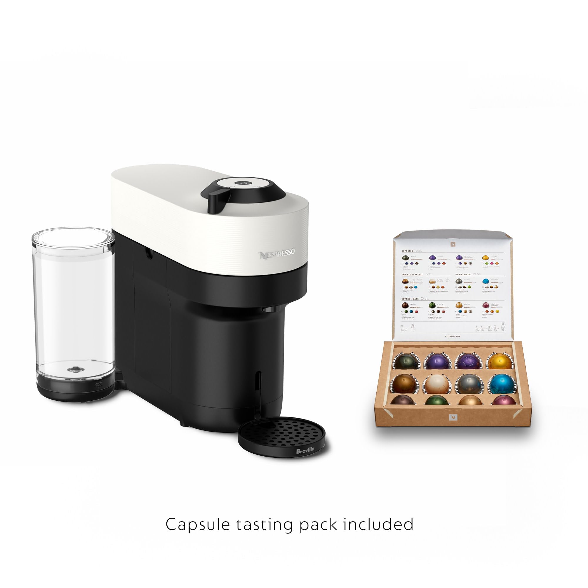 Nespresso Vertuo Pop+ Coffee & Espresso Maker by Breville – Coconut White | 5 Brew Sizes, 0.74L Removable Tank, Compact & Sustainable Design - Image 39