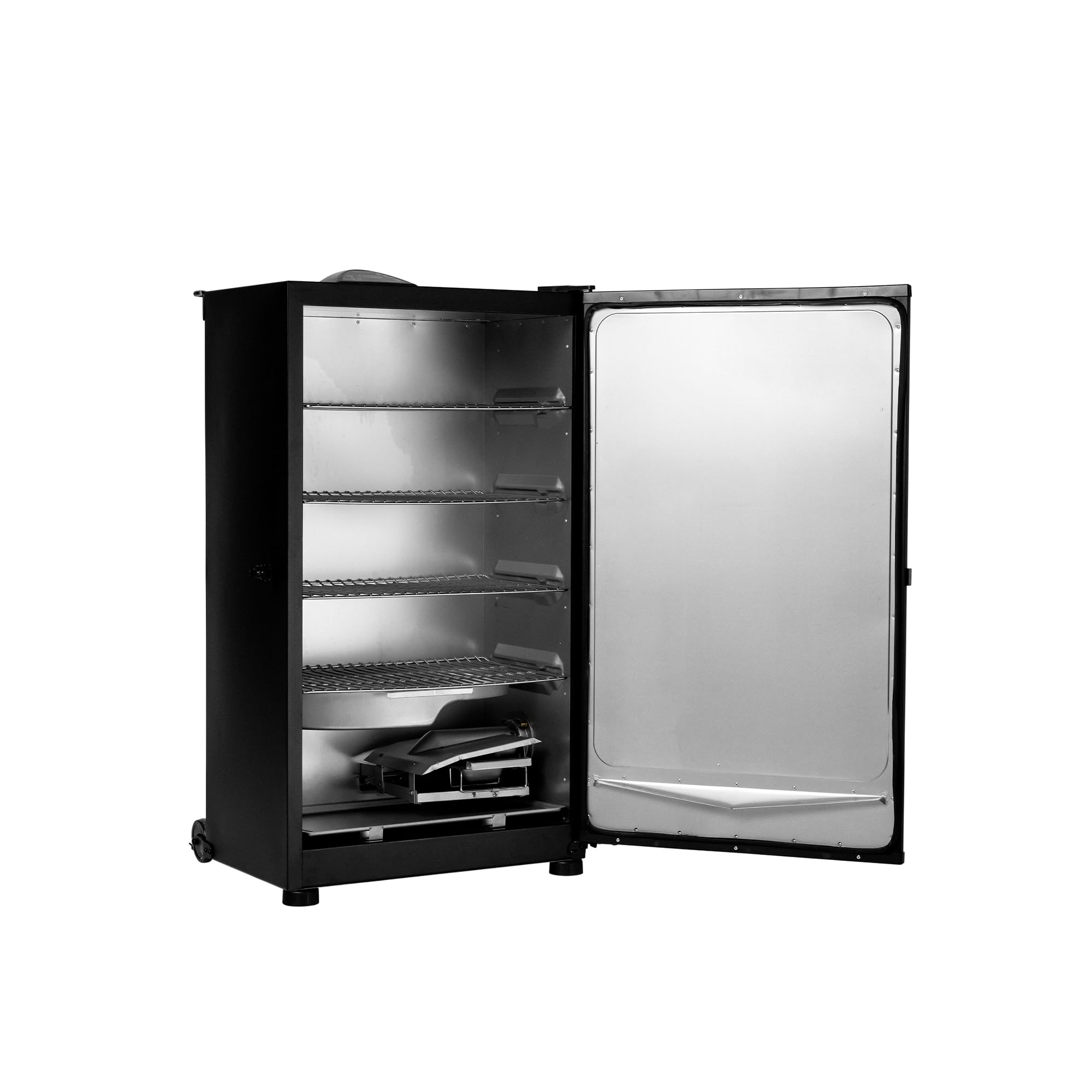 Masterbuilt 30-Inch Digital Electric Vertical Smoker – 710 Sq In Cooking Area, Side Wood Chip Loader, Digital Controls, Chrome Racks & Leg Kit – Model MB20070421, Black - Image 17