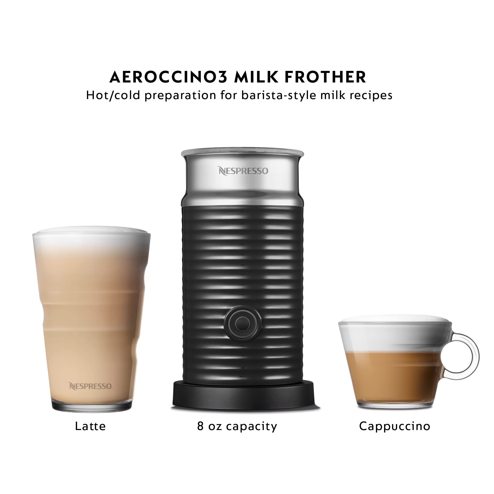 Nespresso Vertuo Pop+ Coffee & Espresso Maker by Breville – Coconut White | 5 Brew Sizes, 0.74L Removable Tank, Compact & Sustainable Design - Image 40