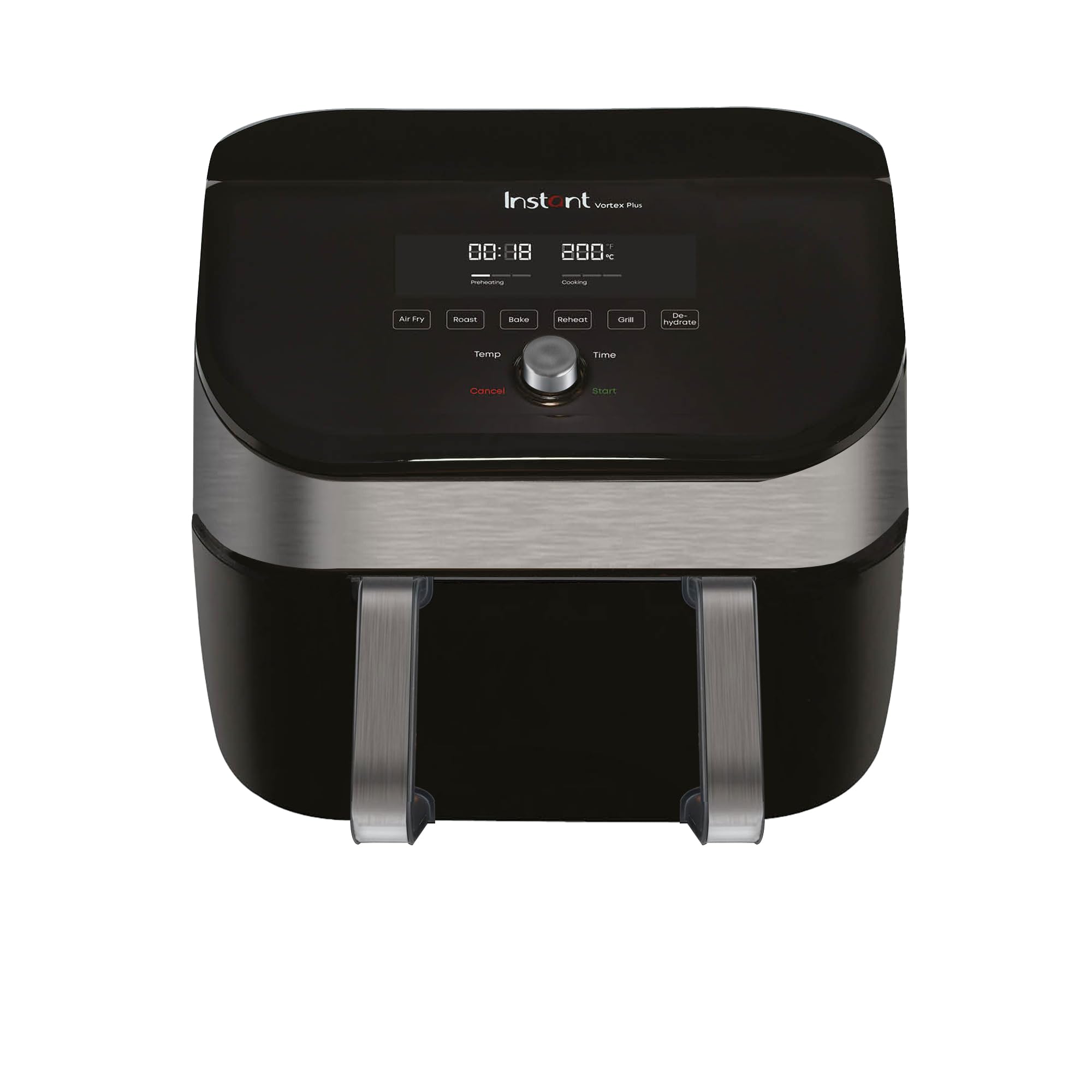 Instant Pot VersaZone Dual Air Fryer 8.5L – Double Basket with Divider, 8-in-1 Smart Cooking, Energy Saving, Easy Clean, Black Stainless Steel - Image 4