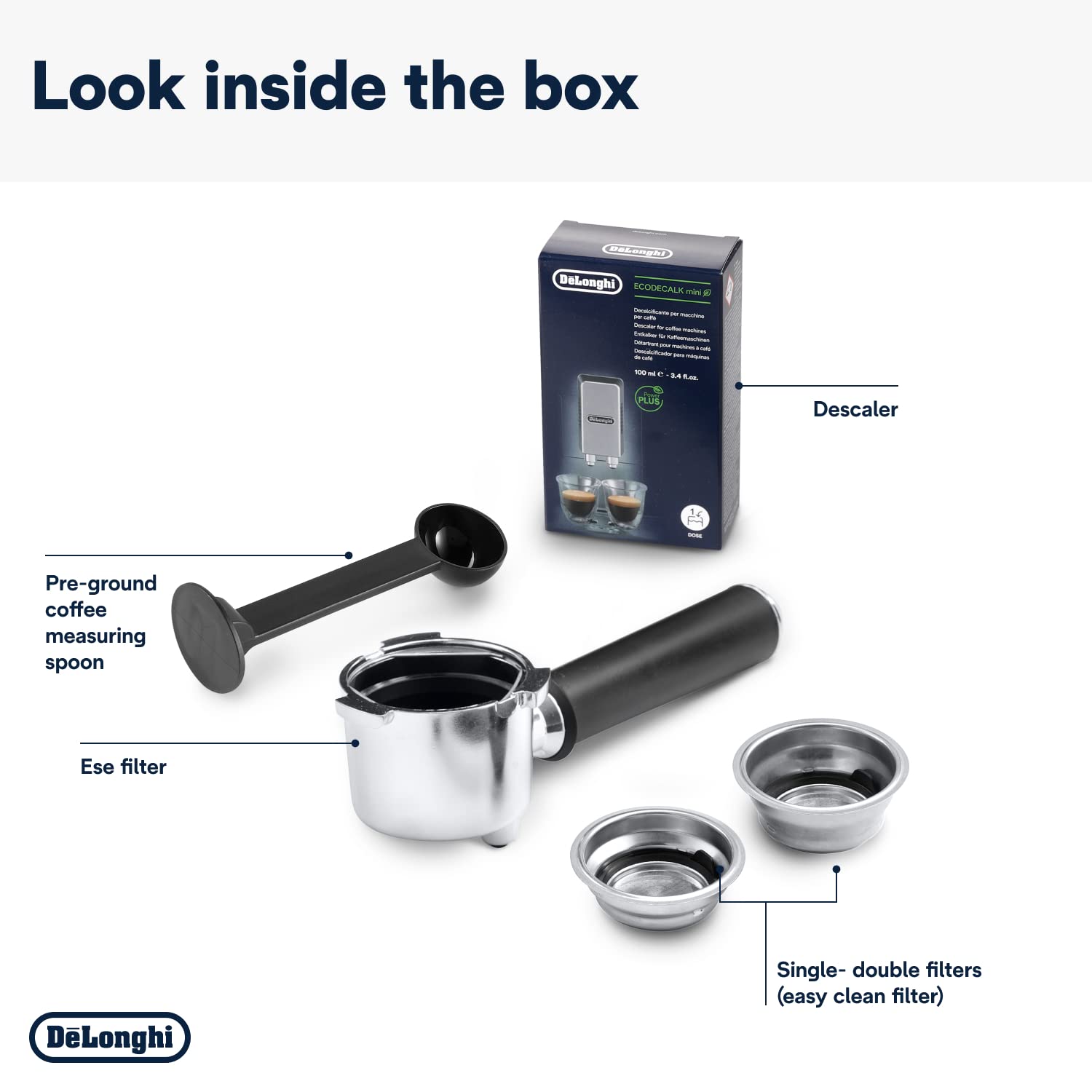 De’Longhi Dedica Style EC685M – 15-Bar Pump Espresso & Cappuccino Machine with Adjustable Cappuccino System, Slim 15 cm Silver Design - Image 28