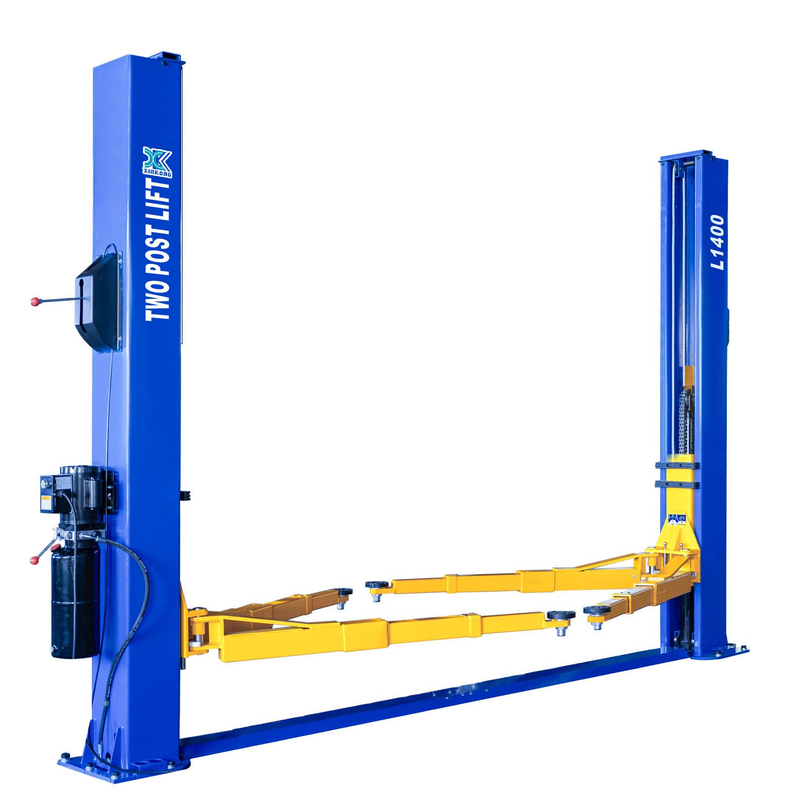 XK L1000 2-Post Car Lift – 10,000 lbs / 4,536 kg Capacity, 220V Auto Hydraulic Truck Hoist with 3-Year Parts Warranty - Image 14