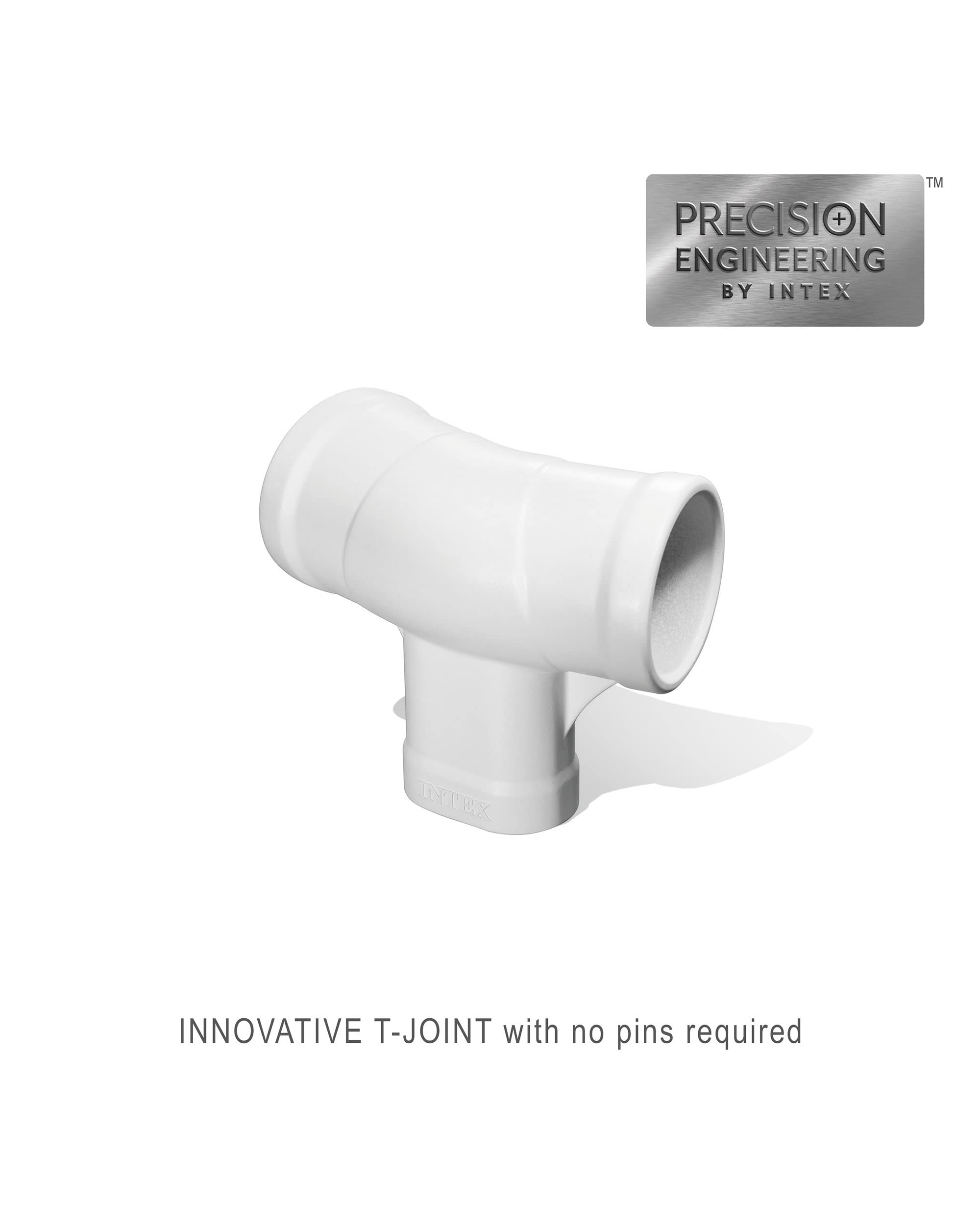 Intex 26701EH Prism Frame 10ft (3.05m) x 30in (76cm) Above Ground Pool Set – 1,185 Gallon (4,486L) Capacity with Filter Pump – Rust & Puncture Resistant, Quick Setup - Image 40