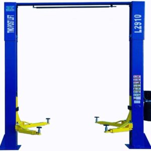 XK L2910 2-Post Car Lift 9,000 LBS / 4,082 KG Overhead Auto Truck Hoist 220V with 12-Month Parts Warranty