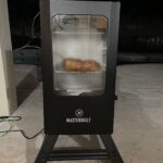 Masterbuilt 30-Inch Digital Electric Vertical Smoker – 710 Sq In Cooking Area, Side Wood Chip Loader, Digital Controls, Chrome Racks & Leg Kit – Model MB20070421, Black photo review