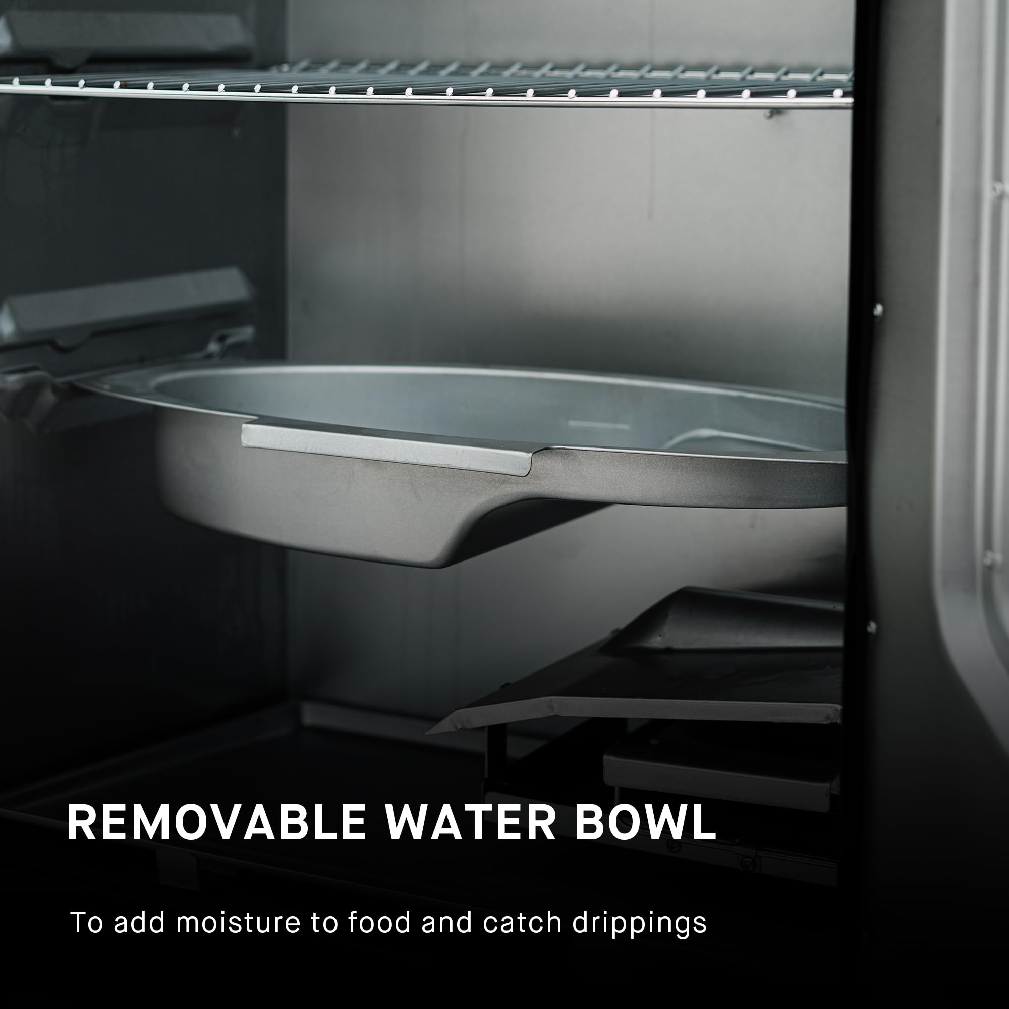 Masterbuilt 30-Inch Digital Electric Vertical Smoker – 710 Sq In Cooking Area, Side Wood Chip Loader, Digital Controls, Chrome Racks & Leg Kit – Model MB20070421, Black - Image 29