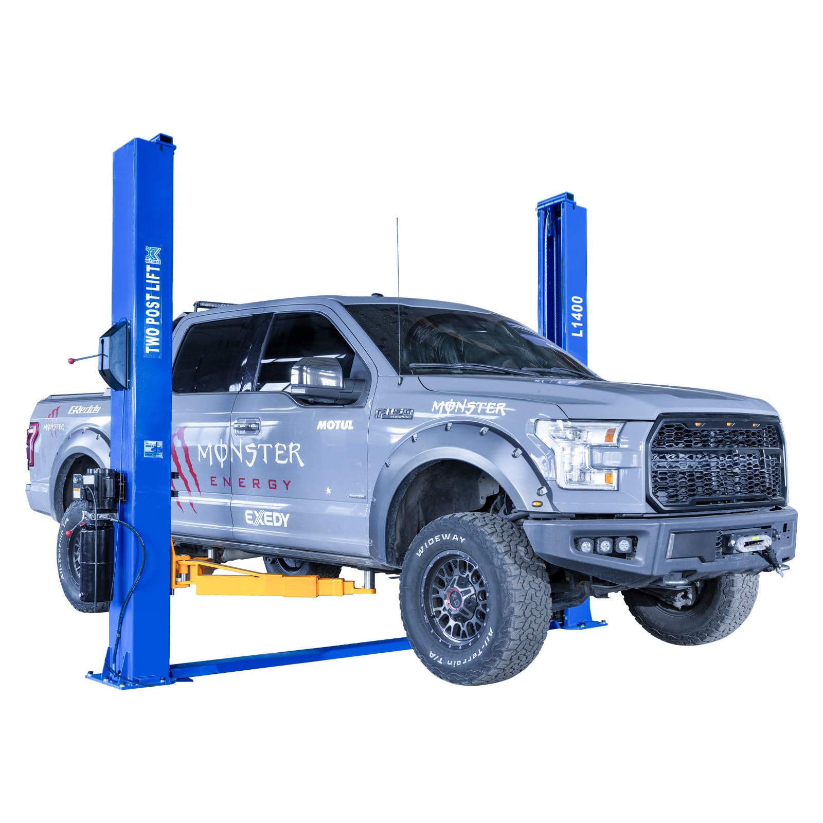 XK L1000 2-Post Car Lift – 10,000 lbs / 4,536 kg Capacity, 220V Auto Hydraulic Truck Hoist with 3-Year Parts Warranty - Image 2