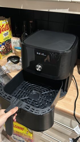 Instant Pot VersaZone Dual Air Fryer 8.5L – Double Basket with Divider, 8-in-1 Smart Cooking, Energy Saving, Easy Clean, Black Stainless Steel photo review