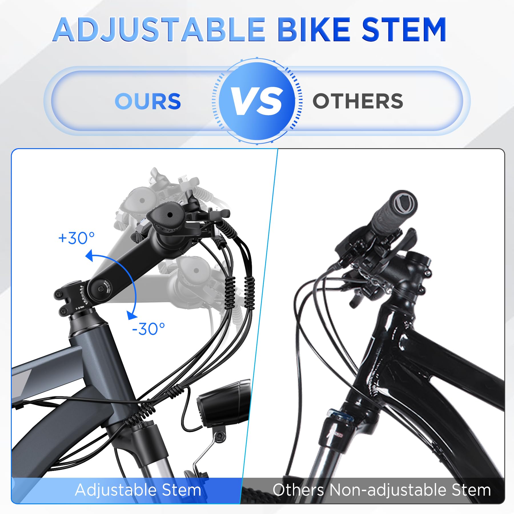 Funhang EB-M1 26″ Electric Mountain Bike – 500 W (1 000 W peak) motor, 48 V 374 Wh removable battery, 35 km h⁻¹ top-speed, up to 80 km range - Image 18