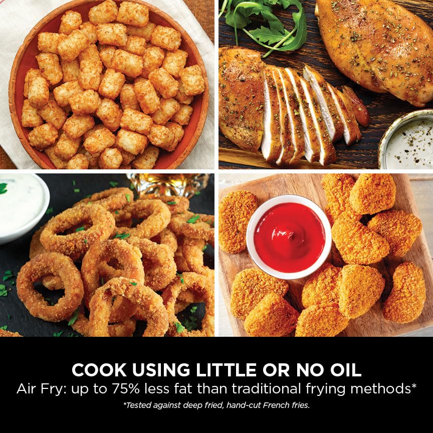 Ninja SL300UK Double Stack Air Fryer - Vertical Dual Zone, 7.6L, 2 Drawers & Racks, 6 Cooking Functions, Space Saving Design, Black - Image 24