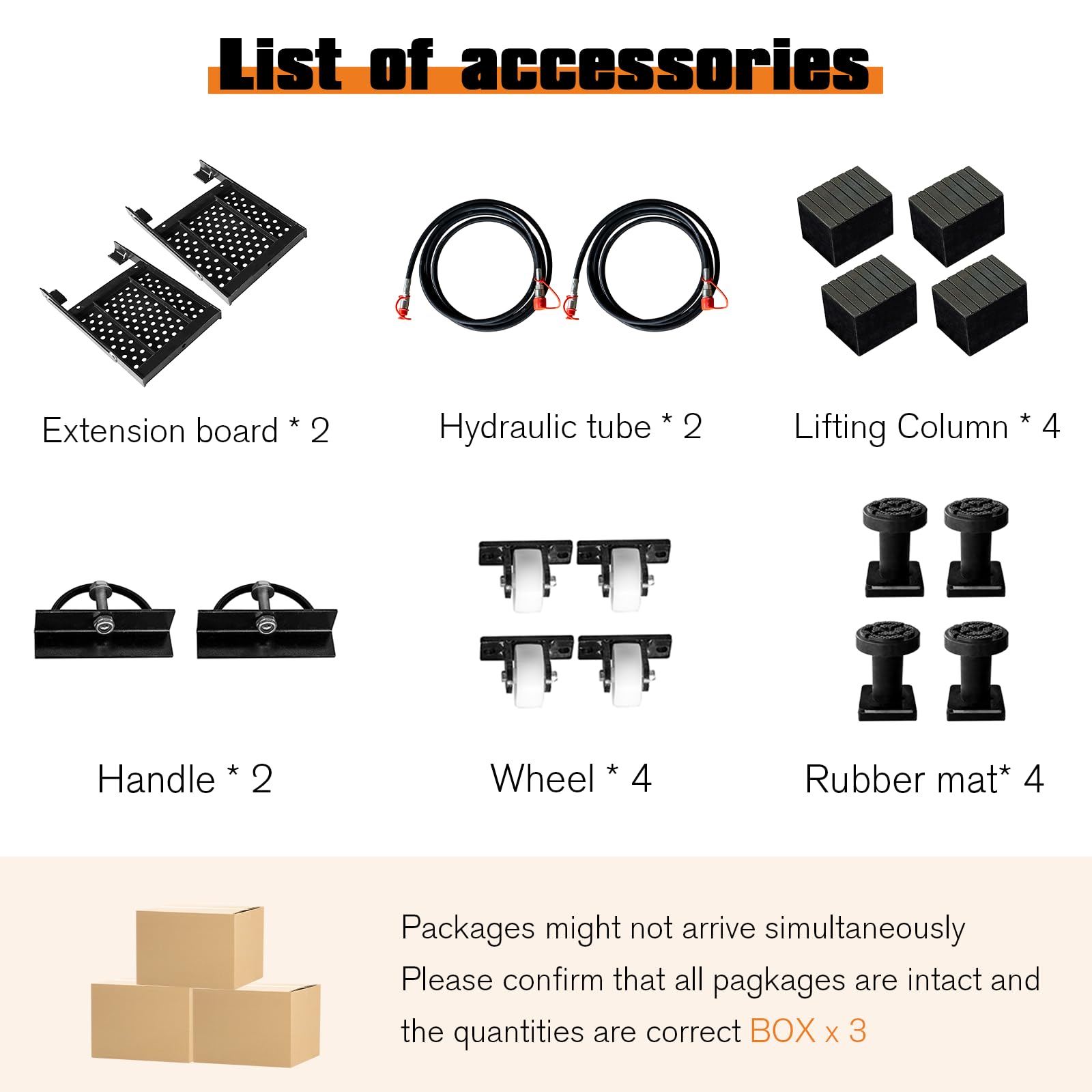 Albott 7000 lb (3200 kg) Portable Car Lift – Heavy-Duty Scissor Jack for Home Garage & Shop, 28″ / 71 cm Max Lift Height – Universal Fit, Steel Frame, Wheeled, Foldable - Image 16