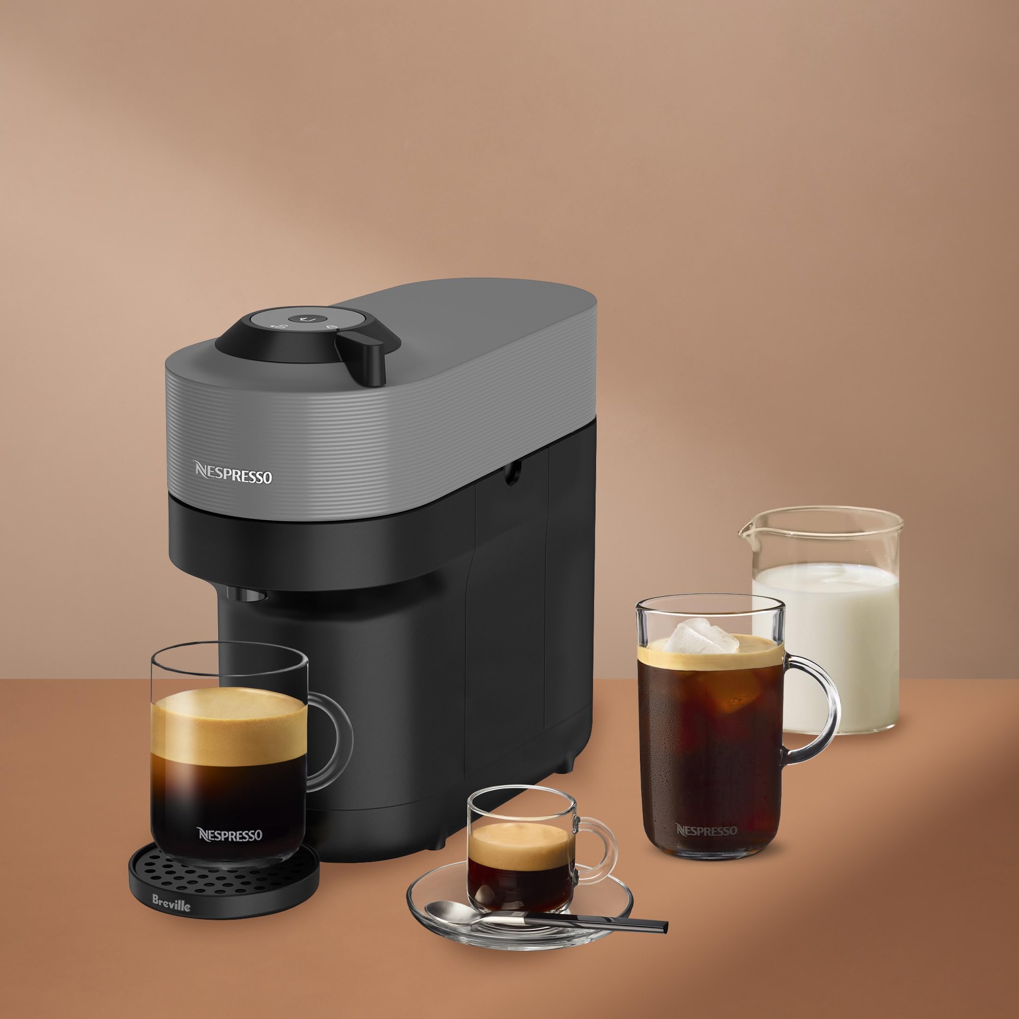 Nespresso Vertuo Pop+ Coffee & Espresso Maker by Breville – Coconut White | 5 Brew Sizes, 0.74L Removable Tank, Compact & Sustainable Design - Image 16