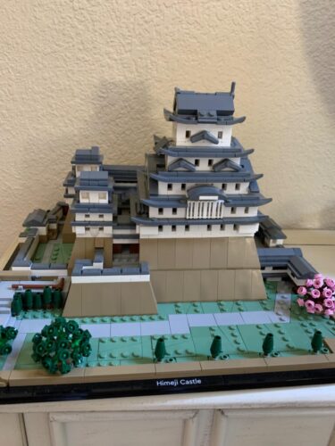 LEGO Architecture Himeji Castle 21060 – Collectible Japanese Landmark Model for Adults, Build & Display Set with Cherry Blossom Trees, Gift for History and Travel Lovers photo review