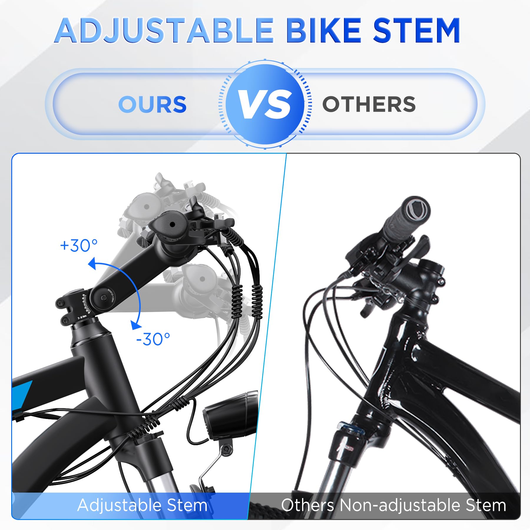 Funhang EB-M1 26″ Electric Mountain Bike – 500 W (1 000 W peak) motor, 48 V 374 Wh removable battery, 35 km h⁻¹ top-speed, up to 80 km range - Image 12