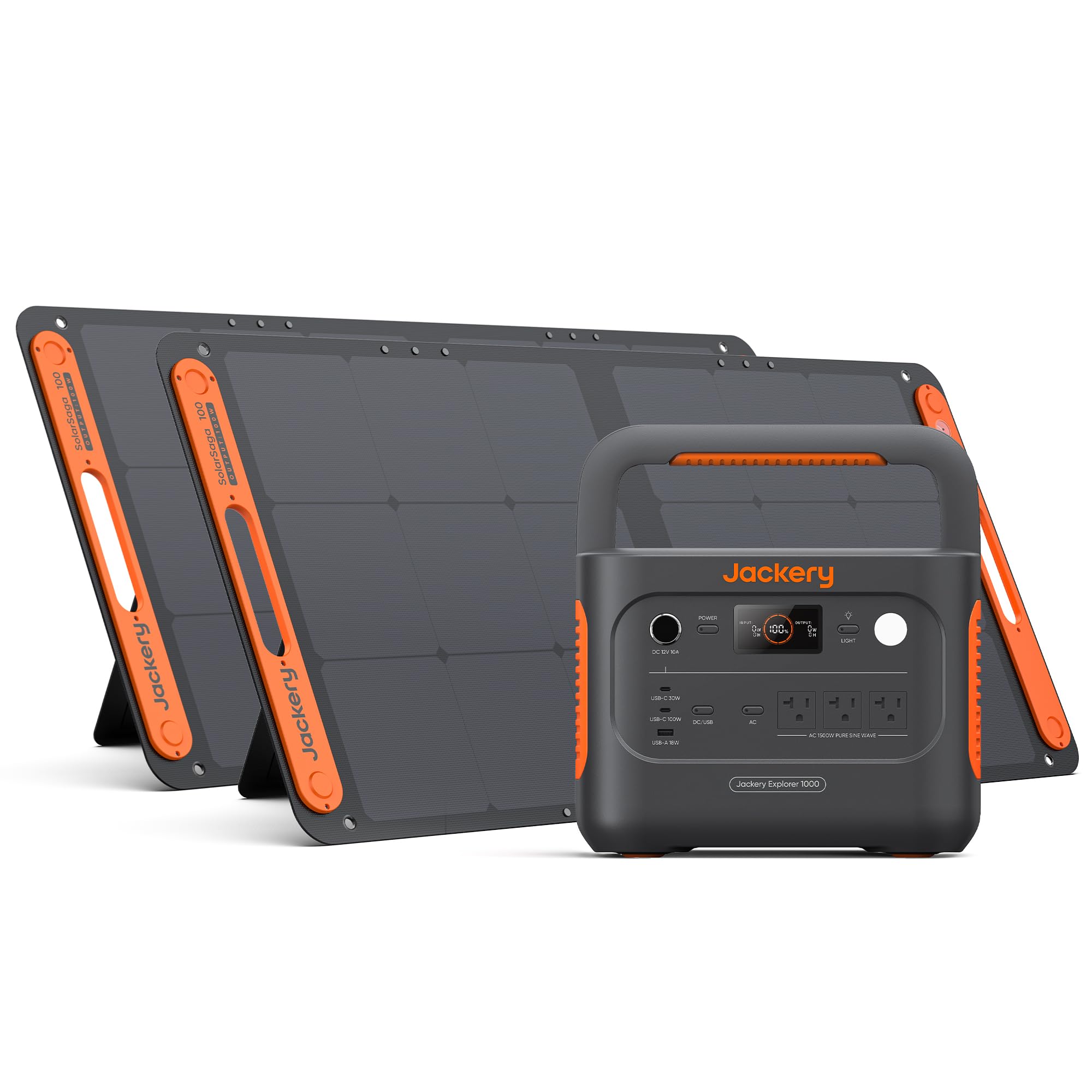 Jackery Explorer 1000 V2 Portable Power Station – 1070Wh LiFePO4 Solar Generator | 1500W AC & 100W USB-C Fast Charge for Camping & Emergency - Image 6