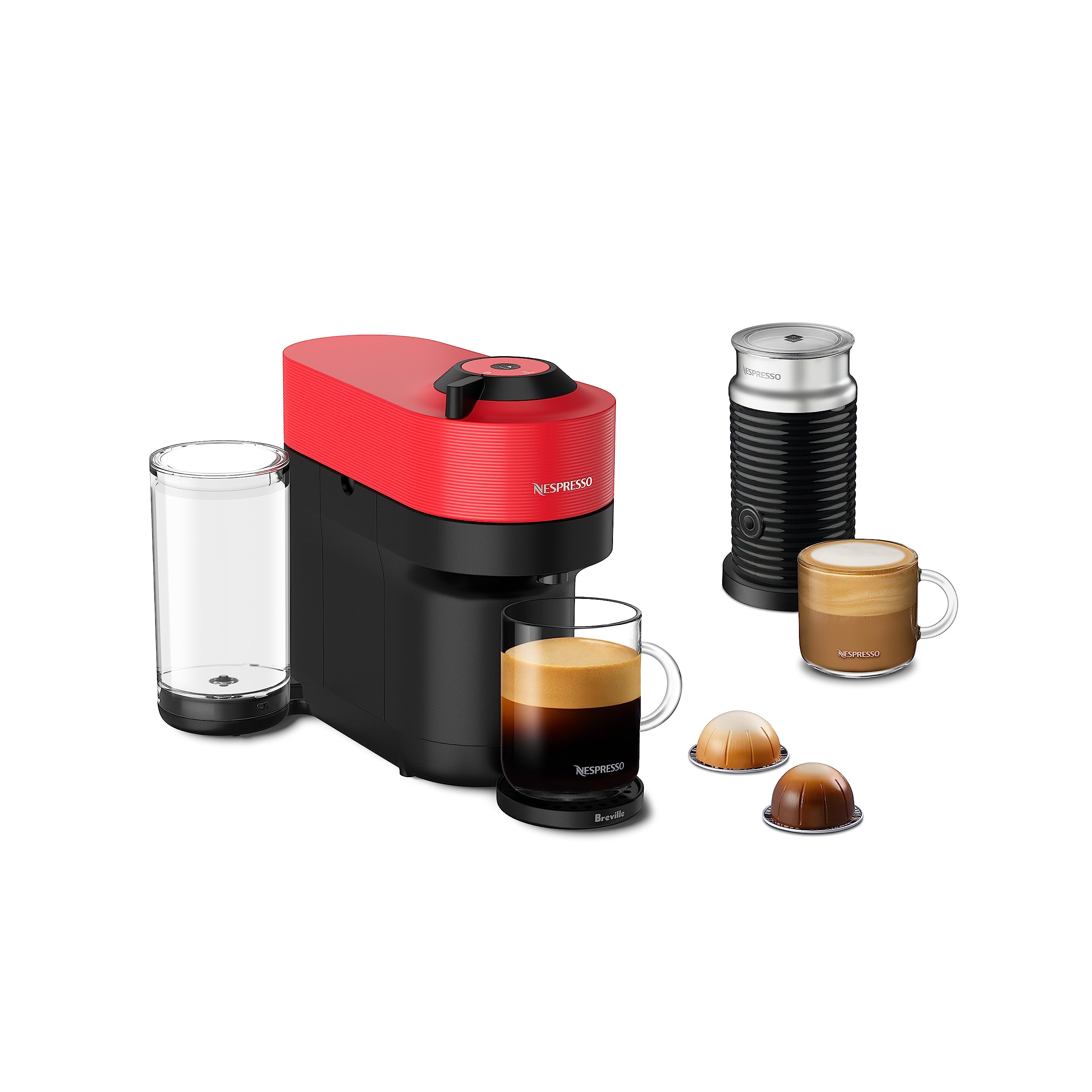 Nespresso Vertuo Pop+ Coffee & Espresso Maker by Breville – Coconut White | 5 Brew Sizes, 0.74L Removable Tank, Compact & Sustainable Design - Image 6