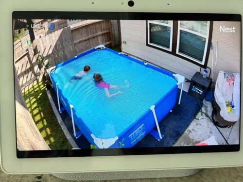 Intex 9.8ft x 6.6ft x 29.5in (300cm x 201cm x 75cm) Rectangular Above Ground Pool with Metal Frame & Flow Control Valve – Easy Setup Family Backyard Pool – 4,500L Capacity – Blue photo review