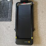 UREVO Smart 2-in-1 Folding Treadmill – 1–10 km/h, 120 kg Capacity, Safety Handle & Dual LED Displays, Remote & App Control, Compact 130×57×12 cm photo review