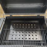 CosmoGrill Outdoor XL Charcoal Smoker BBQ Grill – Adjustable Charcoal Pan, Built-in Thermometer, 2 Side Tables, Chimney & Wheels – Portable Garden Barbecue Smoker photo review