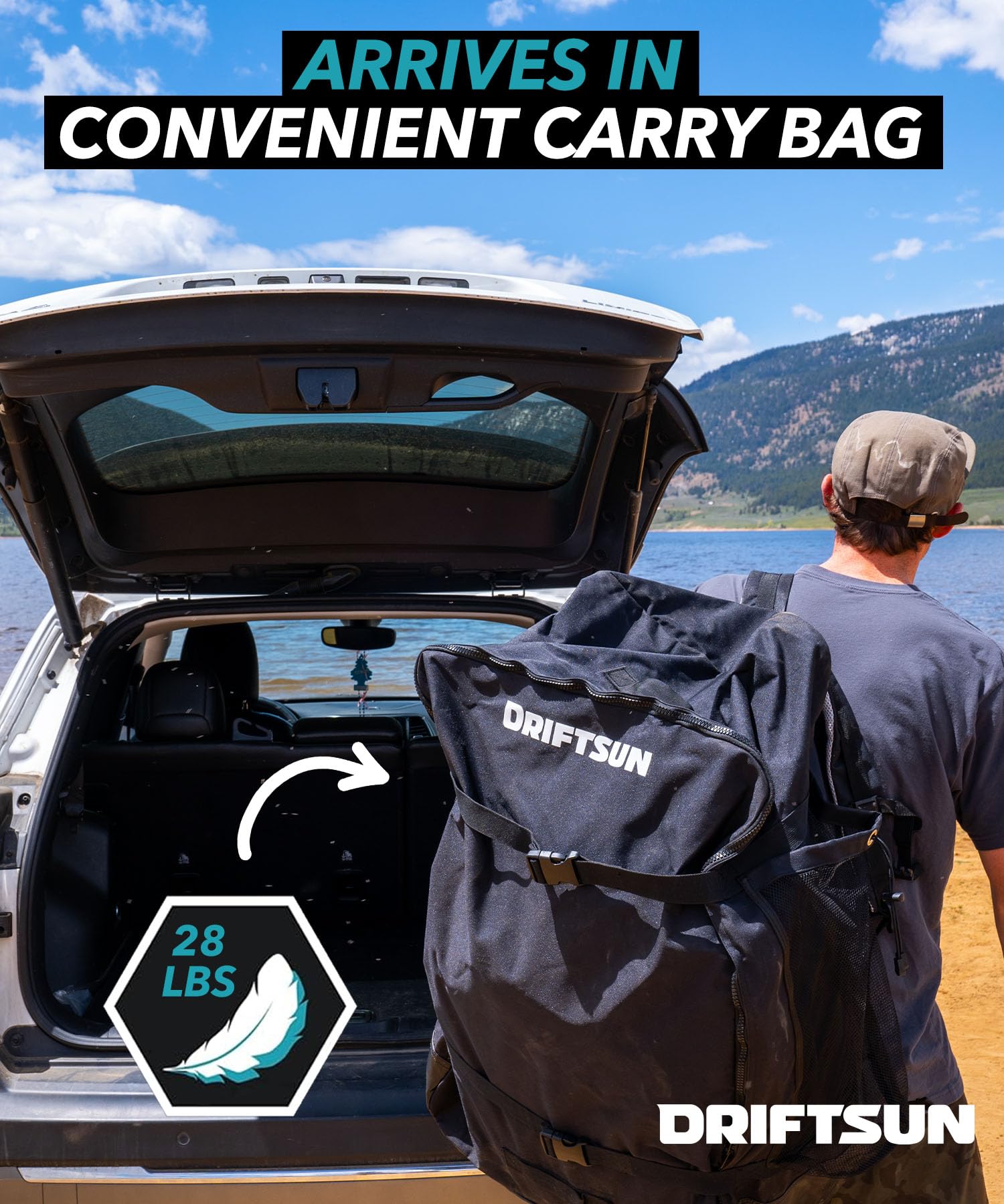 Driftsun Rover Inflatable White Water Kayak – 1 & 2 Person, High-Pressure Floor, EVA Padded Seats, Action Cam Mount, Aluminum Paddles & Pump - Image 6