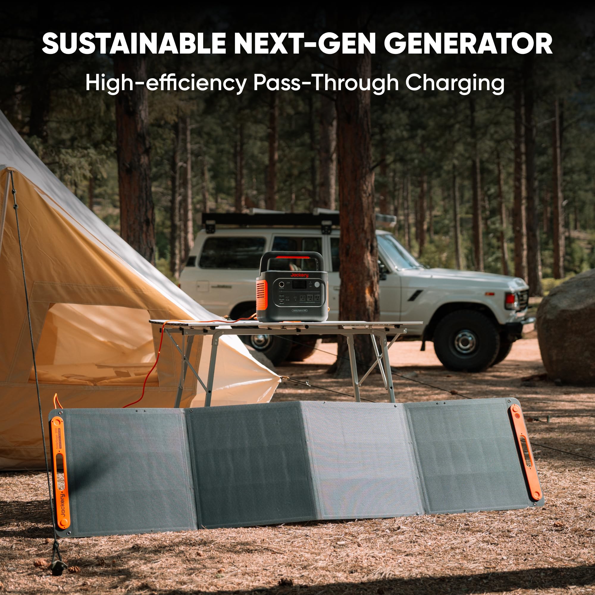 Jackery Explorer 1000 V2 Portable Power Station – 1070Wh LiFePO4 Solar Generator | 1500W AC & 100W USB-C Fast Charge for Camping & Emergency - Image 21