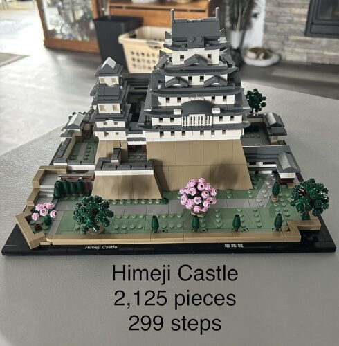 LEGO Architecture Himeji Castle 21060 – Collectible Japanese Landmark Model for Adults, Build & Display Set with Cherry Blossom Trees, Gift for History and Travel Lovers photo review
