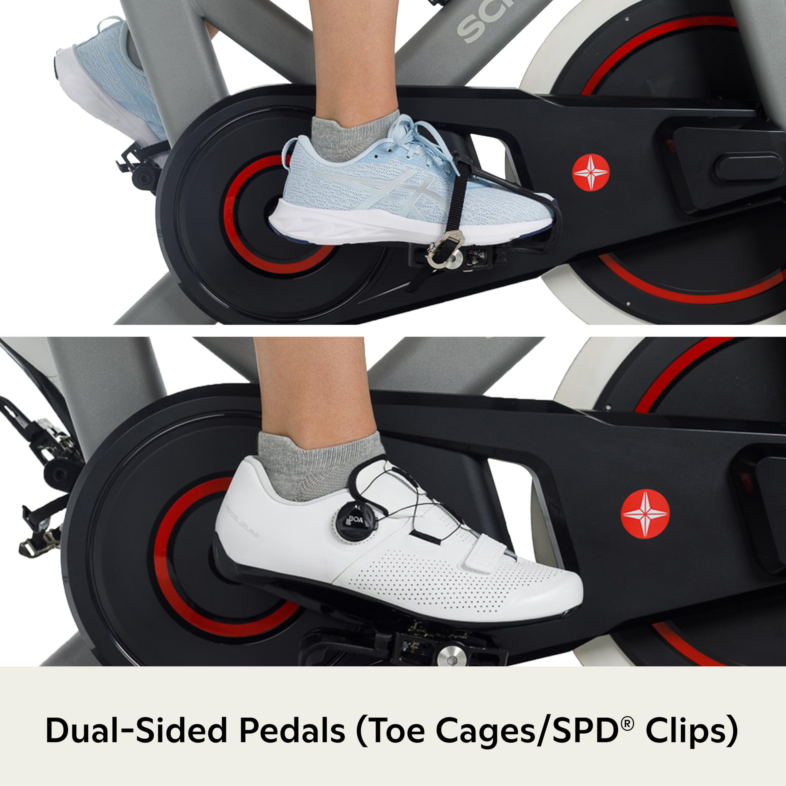Schwinn IC Series Indoor Cycling Bike – Magnetic Resistance, Dual SPD/Toe-Cage Pedals, App & JRNY® Connected Console - Image 9