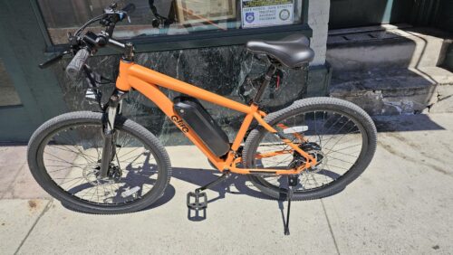 Racer Electric Bike for Adults - 21-Speed Mountain Lightweight Ebike with Peak 750W 22MPH Brushless Motor, 375Wh Removable Battery, 26X2.1 Tire Step Over E-MTB, Up to 40 Miles photo review