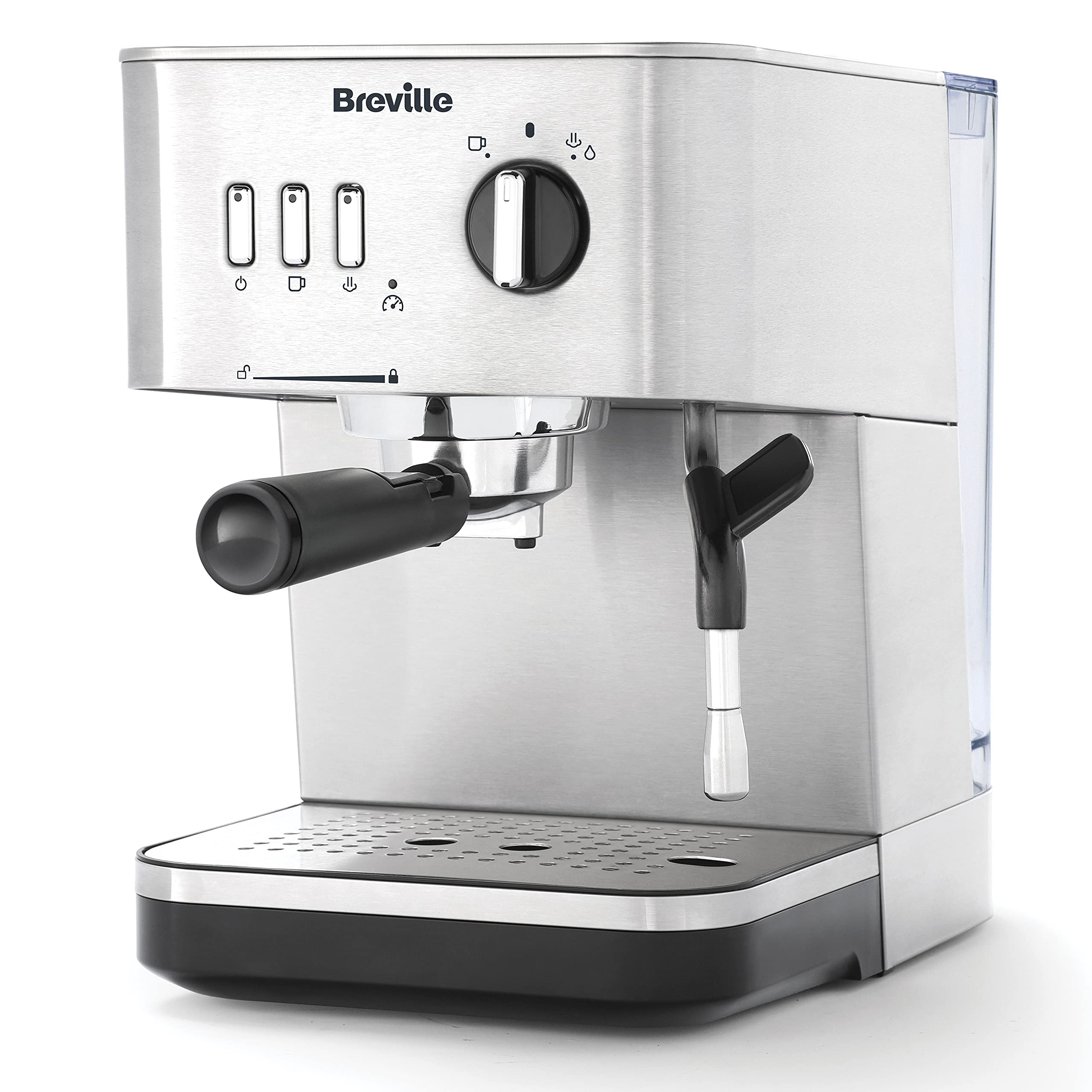 Breville Barista Max Espresso Machine – Integrated Bean Grinder, Milk Frother, 15 Bar Pump, 2.8L Tank, Stainless Steel Espresso, Latte & Cappuccino Maker - Image 37